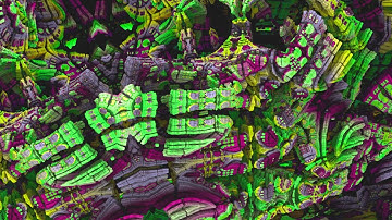 Mandelbulb 4K 60fps - Rainbow Fractal Animations 12 - Alive