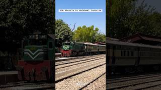 Pdk Shuttle Train At Malakwal Junction Railway Station