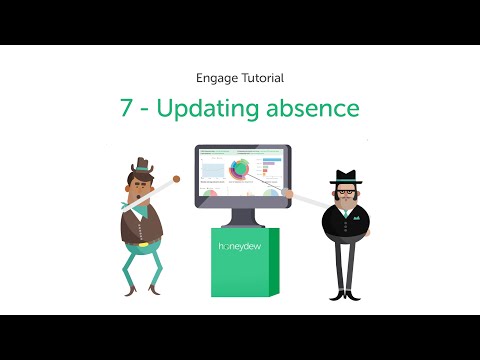 Engage Tutorial 7 - Updating absence