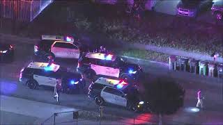 Live: Police are in pursuit of a truck in the Baldwin Park area