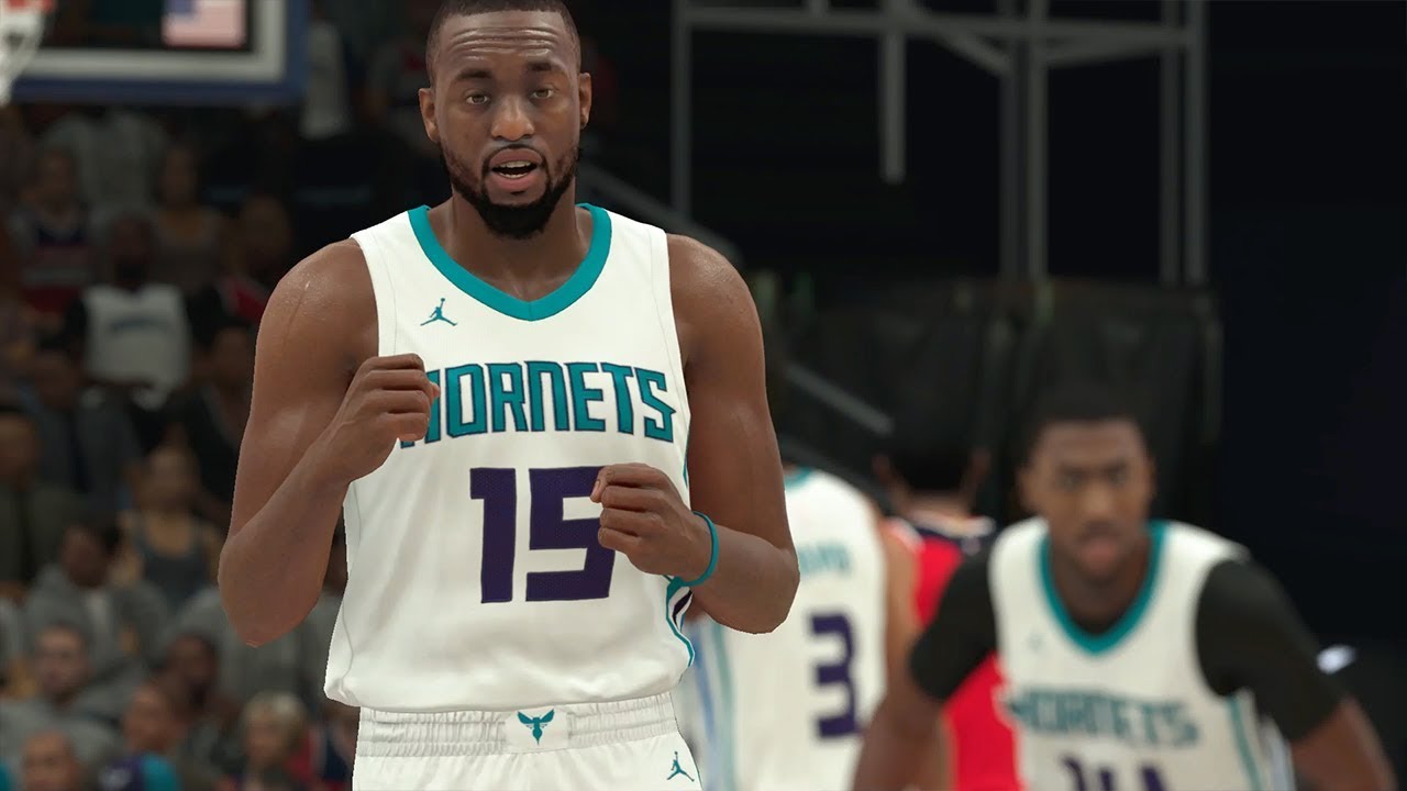 NBA 2K18 Gameplay - Hornets vs Wizards 1080p 60fps