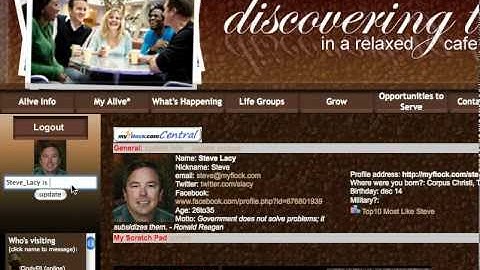Linking Micro-blog to Twitter - Myflock