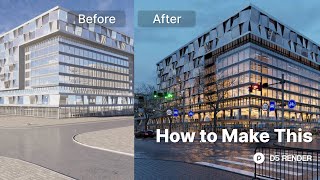 Makingof Tutorial for Animated Architectural Visualization | Commercial Complex