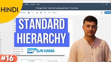 How to Create Standard Hierarchy in SAP | SAP MM FULL COURSE for beginners
