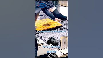 Multiple Head spot welder for wire mesh.