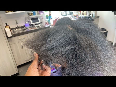 Caring For Course Natural Hair Youtube
