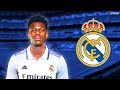 Aurelien tchouameni 2022  welcome to real madrid  skills goals  tackles 