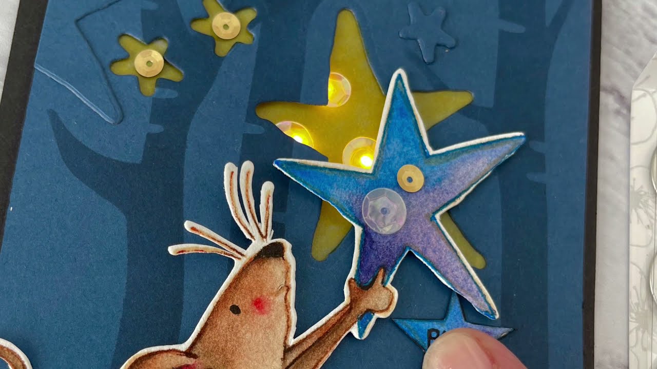 My First Light Up Card with EZ Lights from Pear Blossom Press