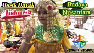 Musik Dayak ( Budaya Nusantara ) // No Copyright Music @NusantaraMusic
