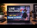 LIVE WALLPAPER HOME SCREEN FOR MACBOOK #livewallpaper #macwallpaper