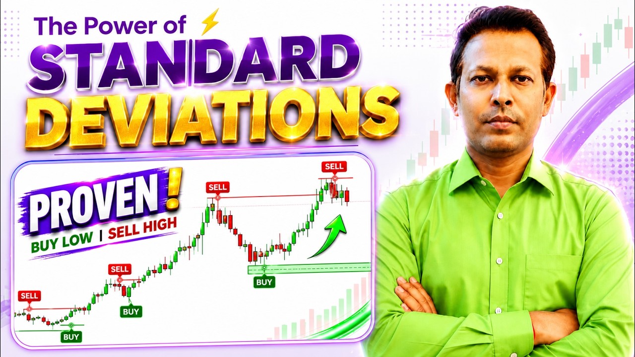 Power Of Standard Deviations | Use In Future Options Swing And Investing @SK Stock Talks