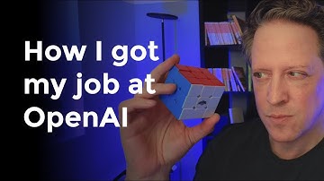 How I got my job at OpenAI