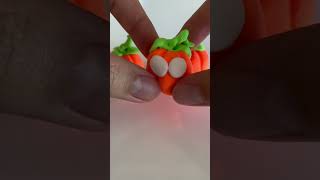 Making pumpkins for Halloween