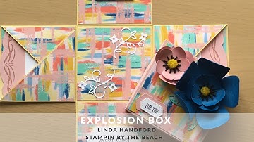 Floral Explosion Box Part 1
