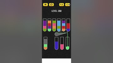 2022! Water Sort Level 268 Walkthrough Solution Android/iOS