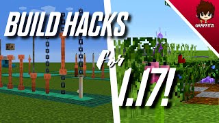 Minecraft Build Hacks for 1.17 (CAVE UPDATE)| Building Tips and Tricks | Part 1.