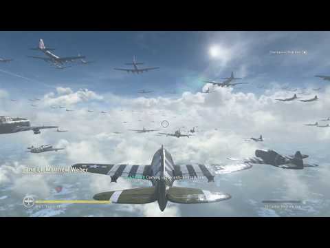 Call Of Duty ww2 - Epic Dogfight Mission Gameplay!