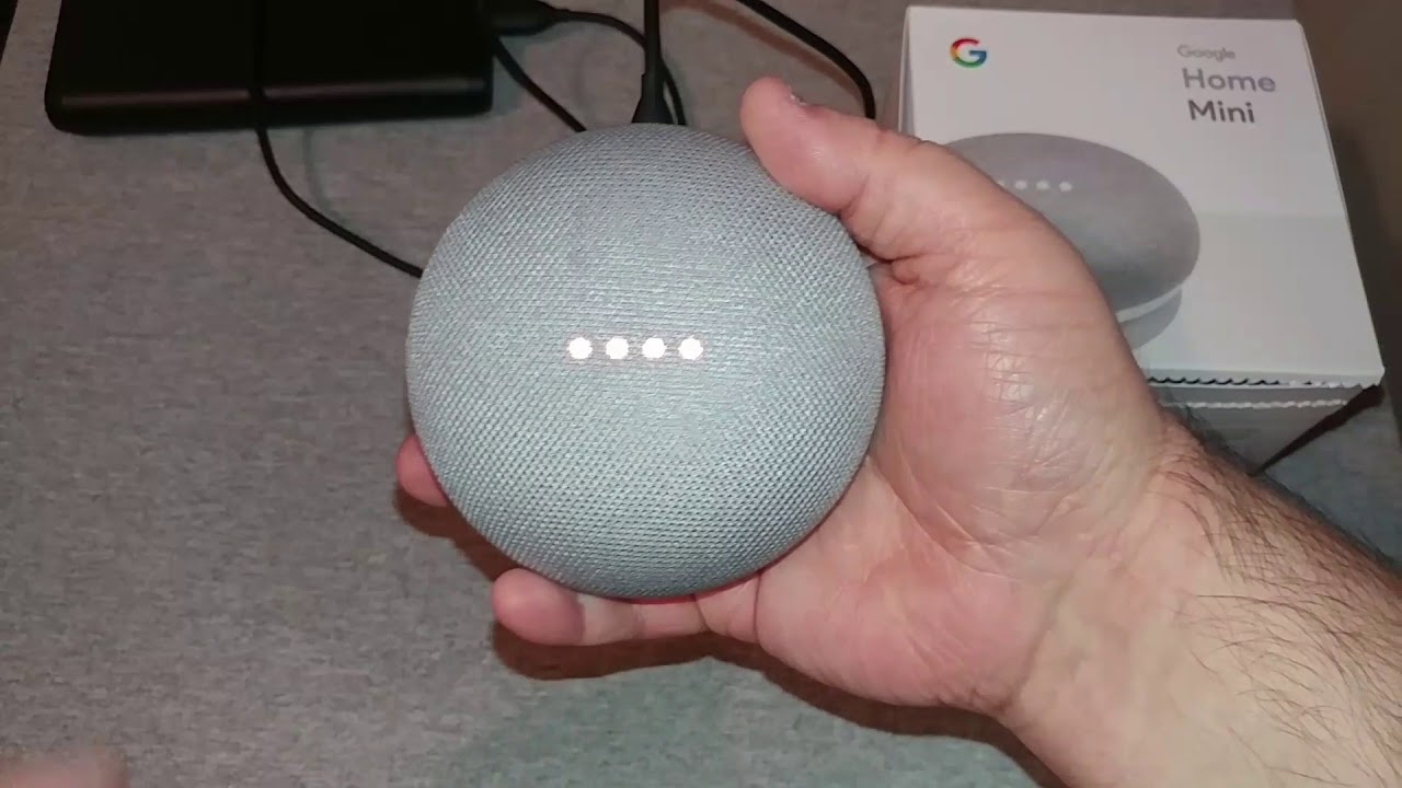 How to setup the Google Home Mini - YouTube