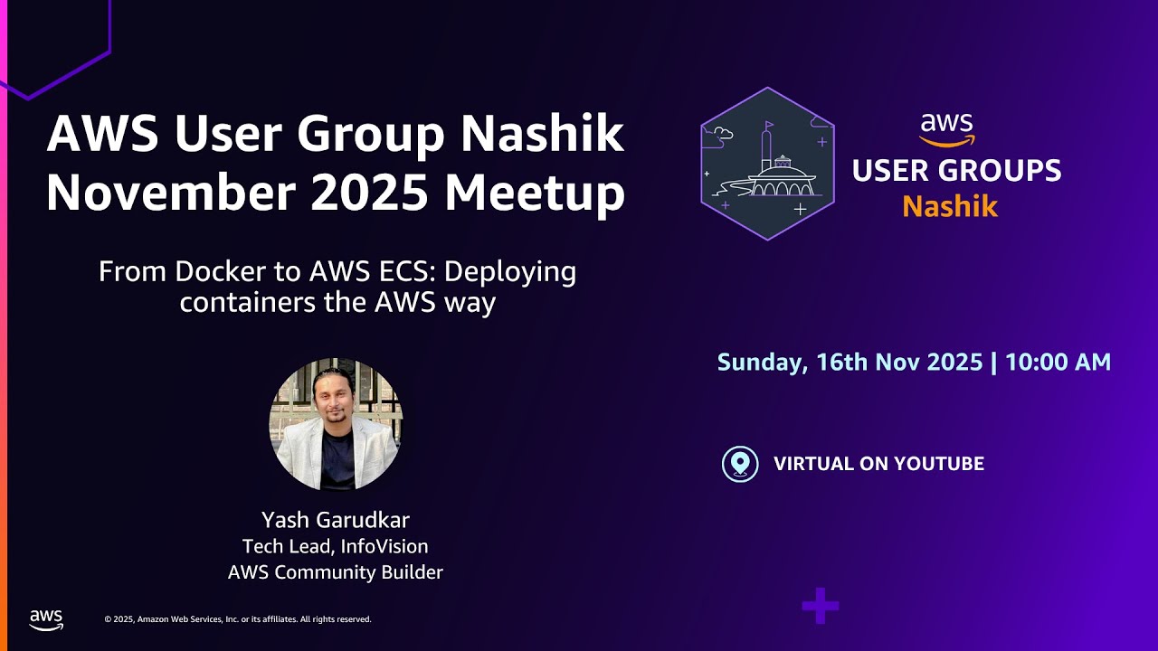 From Docker to AWS ECS: Deploying containers the AWS way - YouTube