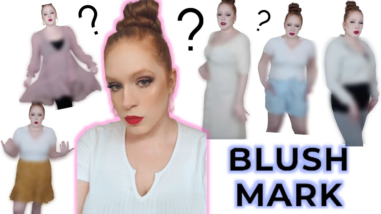 BlushMark Plus Size/Midsize Try On Haul! YouTube