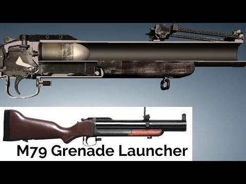 3D Animation: How the Iconic M79 Grenade Launcher Works