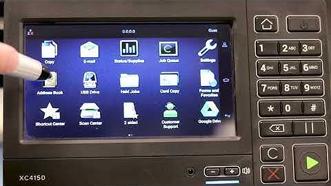 How to Add Emails to the Address Book on Your Lexmark Device