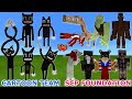 CARTOON CAT TEAM vs. SCP FOUNDATION in Minecraft | INSANE BATTLE