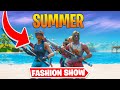 *SUMMER* Fortnite Fashion Show! FIRE Skin Competition! Best DRIP & COMBO WINS!