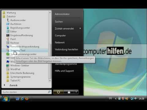 machen mit Win Vista und Windows 7 - YouTube