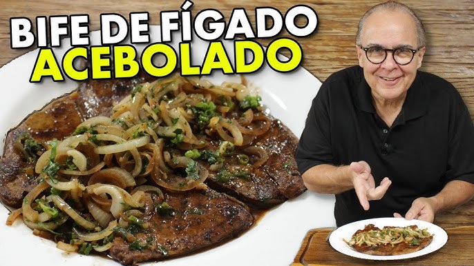 Bife de fígado acebolado: dicas para uma carne suculenta e macia