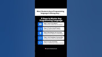 🚀 5 Steps to MASTER Any Programming Language (Stop Wasting Time!)