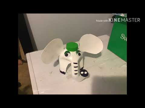 Mamilala’s bottle elefant craft DIY