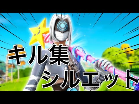 【シルエット】超ローセンシPC勢のキル集✖シルエット【フォートナイト】