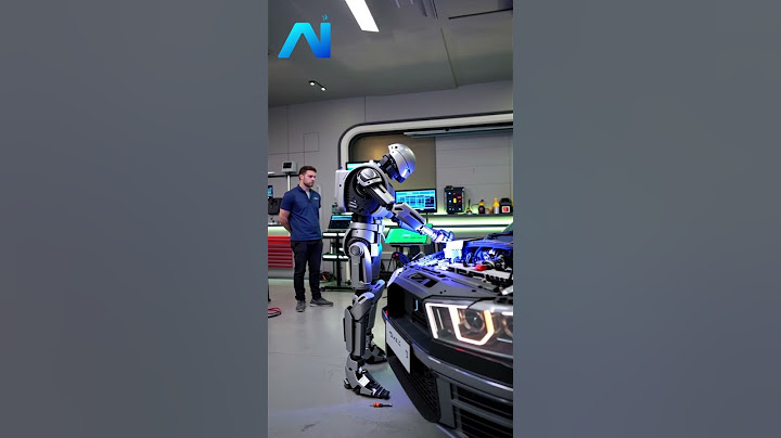 ROBOTS Take Over Car Repair in 2025! | #AI #Robotics #YouTubeShorts