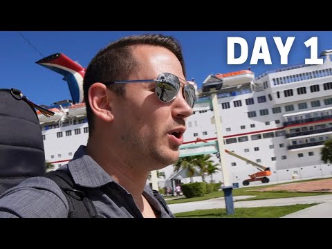 Our First Day Working As Musicians On A Cruise Ship