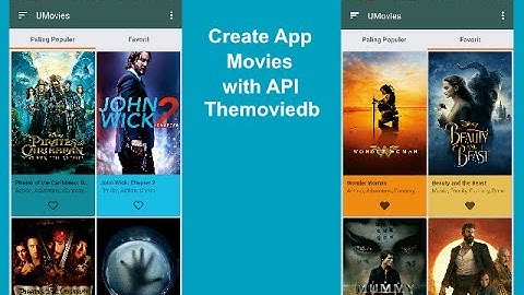 Membuat Aplikasi Movies Android dengan Retrofit2 dan API Themoviedb (Demo)