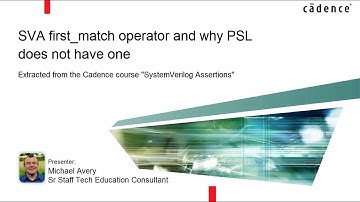 SVA first_match Operator: Why Doesn