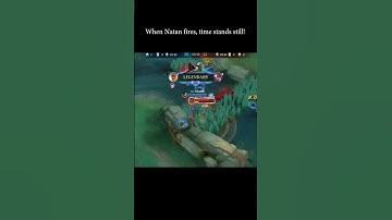 When Natan fires, time stands still! #natan #mlbb #gameplay