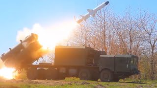 Пуски противокорабельных ракет Х-35 ракетного комплекса Бал России