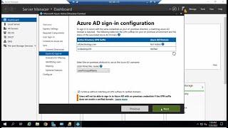 Setup On Premise Active Directory Sync to Office 365 and Azure Cloud