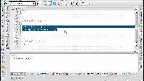 Linux GUI Calculator-12- KDEvelop Part 2 - Linking Number Buttons