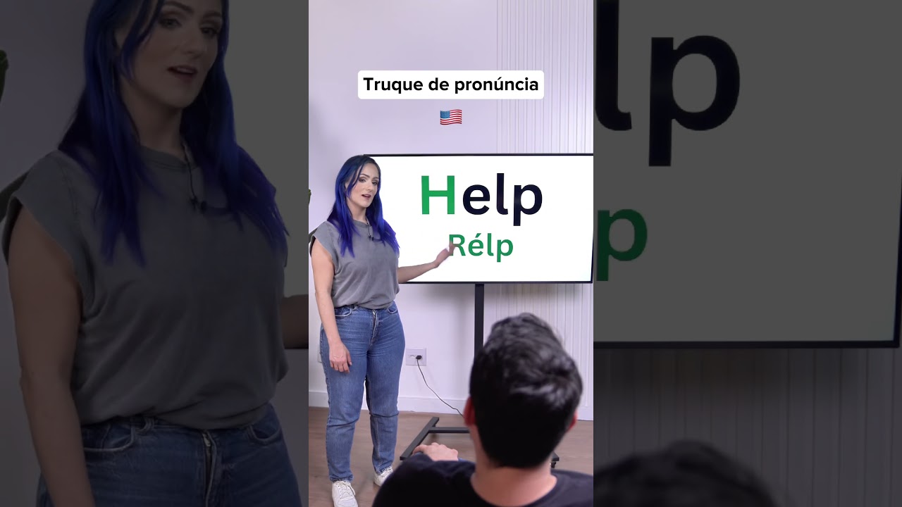 TRUQUE de pronúncia em INGLÊS 🇺🇸