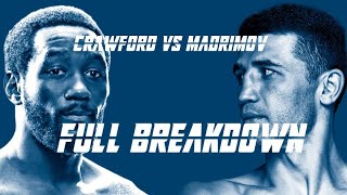 Crawford Vs Madrimov Full Breakdown!