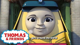 Miniatura del video "All The Girls Around The World 🎵Thomas & Friends UK Song 🎵Songs for Children 🎵Sing-a-long 🎵"