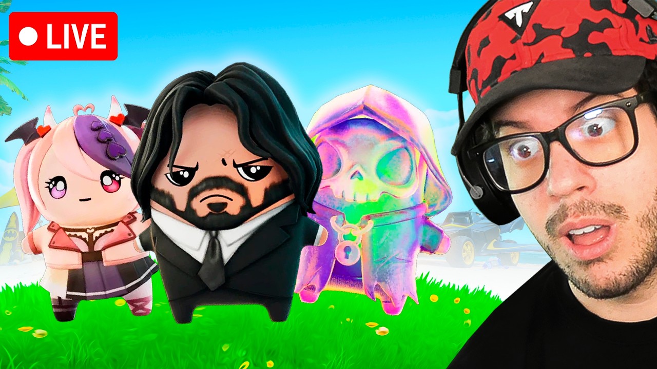 🔴 LIVE! - NEW SPRITES UPDATE and MY ICON SKIN is BACK in FORTNITE!