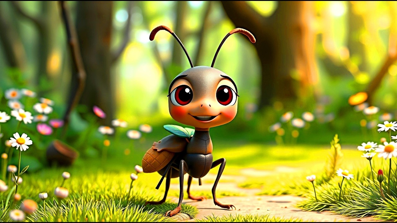 Весёлая песенка про муравья 🐜 | Куда идёт муравей? | Детская песенка