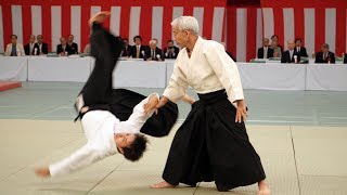 Excellent Aikido - Doshu Moriteru Ueshiba - 55th All Japan #Aikido Demonstration 2017
