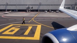 AeroMexico 737-700 Taxi and Takeoff at Mexico City Airport (MEX / MMMX)