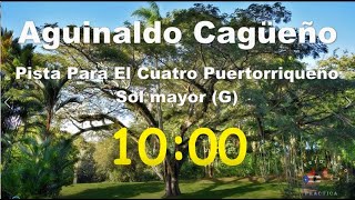 Miniatura de vídeo de "Aguinaldo Cagüeño (Pista para el cuatro puertorriqueño)"