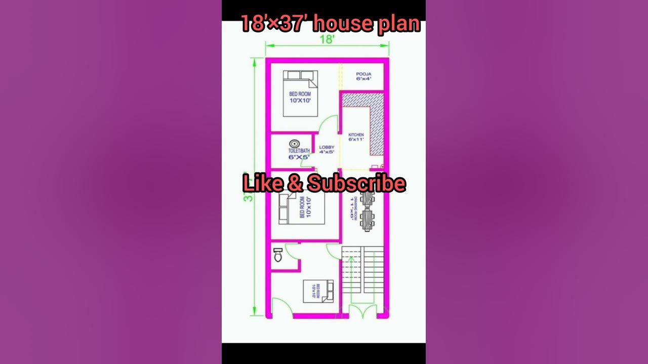 18-37-house-plan-home-design-shorts-viral-youtubeshorts-home